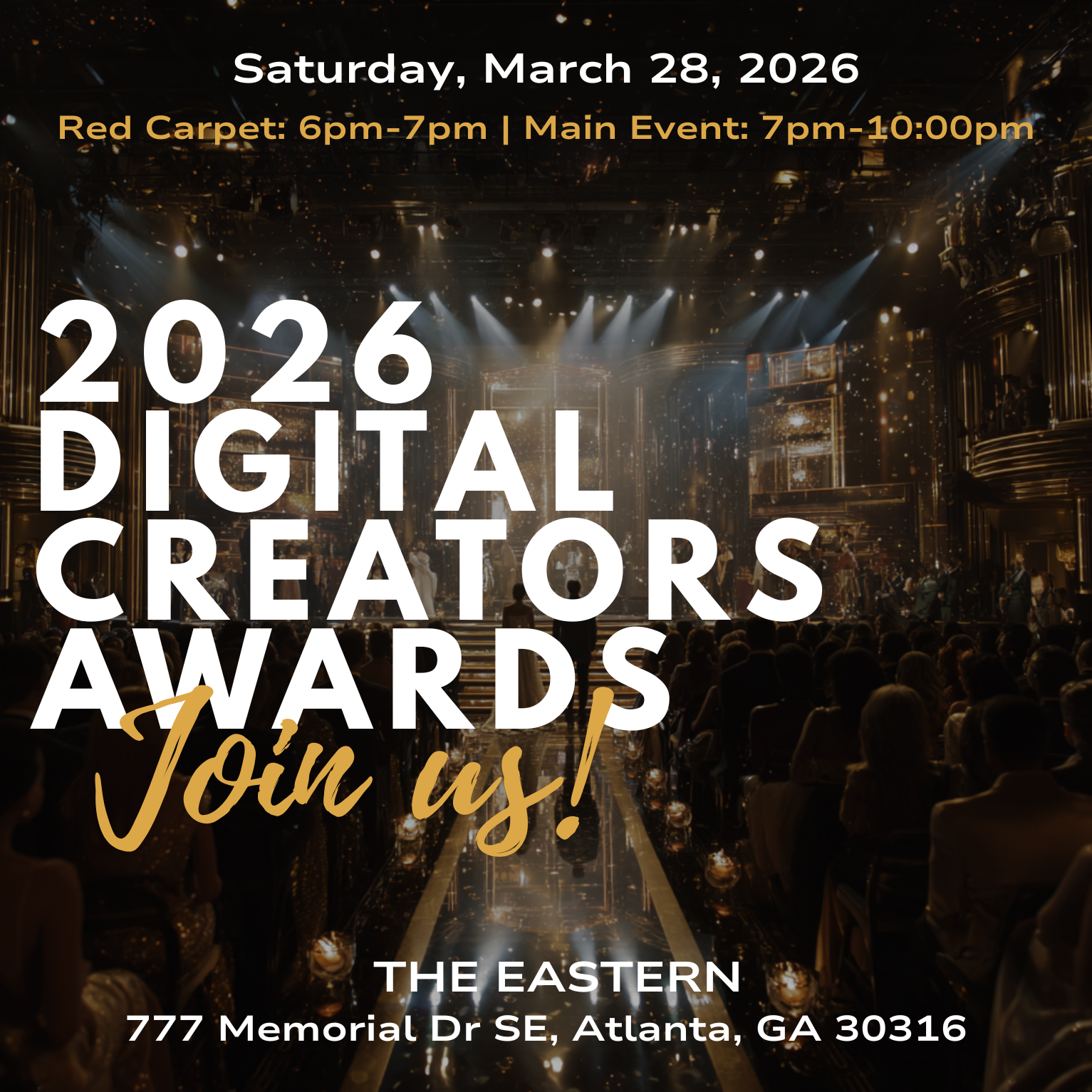 Atlanta, GA · March 28, 2026 - 1 tickets